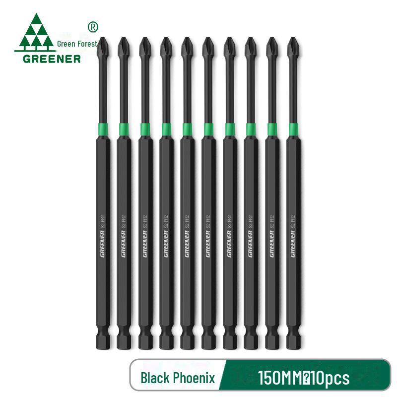 Высокопрочный магнитный набор ручной дрели крестового типа Green Forest с битами для отвертки немецкого производства