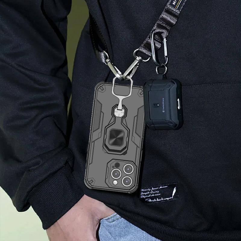 KEYSION Противоударный чехол для iPhone 15 Pro Max Мягкий силиконовый + PC вертикальный чехол-подставка для телефона на заднюю панель для iPhone 15 15 Plus