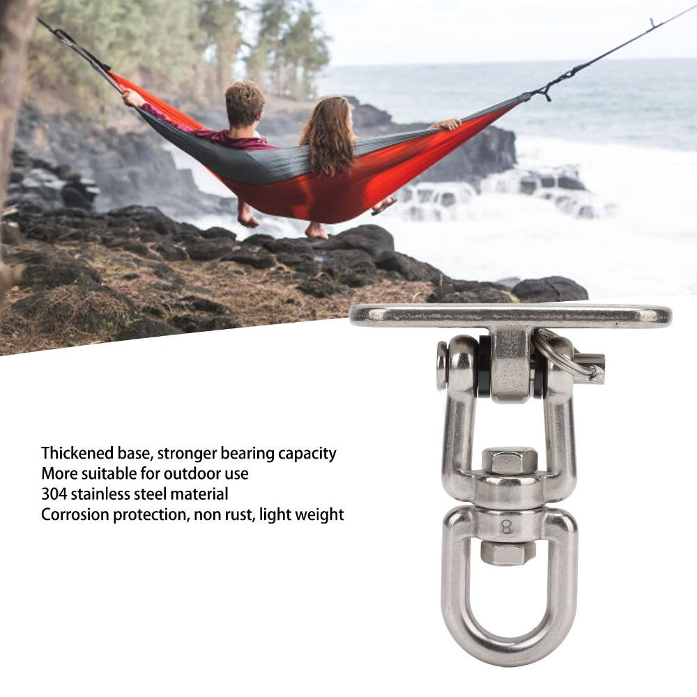 Stainless Steel Heavy Duty Swing Hook 360 Degree Rotate Swing Hanging Hook  Swing Hanging