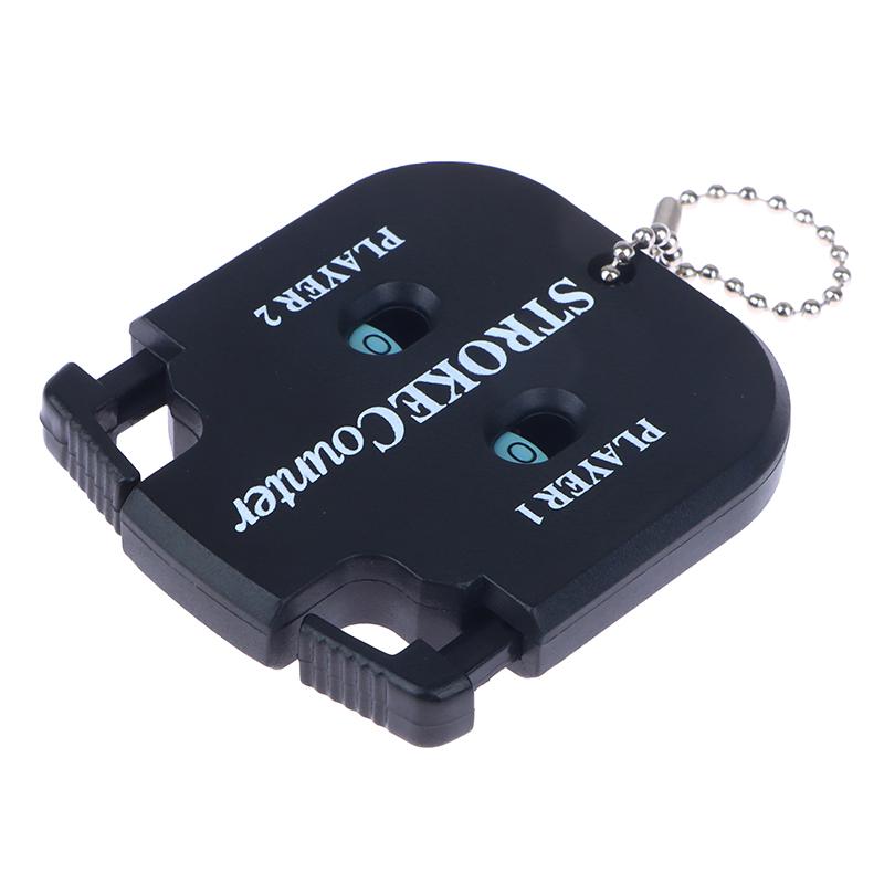 1 шт. Мини-удобный счетчик ударов для гольфа, счетчик очков для патта, держатель с брелоком