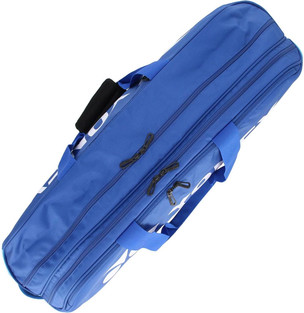 Сумка для теннисных ракеток для бадминтона, турнирная сумка, вмещает 2 ракетки цвета кобальтово-синий [YONEX]