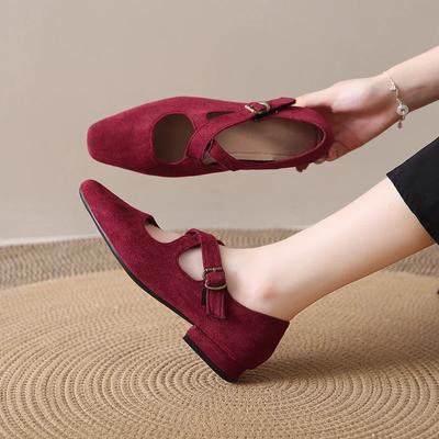 2024 Новые туфли на низком каблуке с круглым носком и леопардовым принтом в стиле панк, весна-осень, женская обувь на низком каблуке на весну и осень