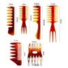 Flat Double-Sided Flat Comb Wide Toothed Hair Oil Head Comb Vintage Wide Tooth Comb