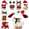 Red Color For Labubu Clothes Scarf For Labubu Outfit Gift Christmas Deer Set Christmas Season