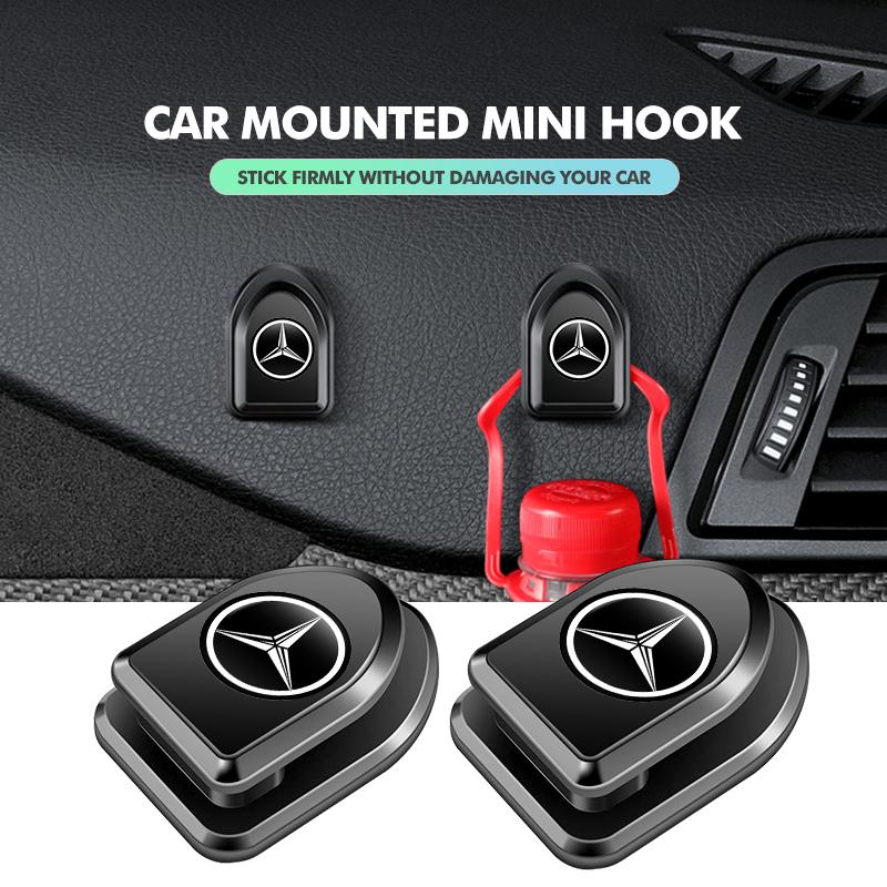 4Pcs Car Seat Invisible Hook Auto Interior Accessories For Mercedes Benz AMG A C E S G Class W201 W210 W108 W204 W205 W203 ACDFJ1