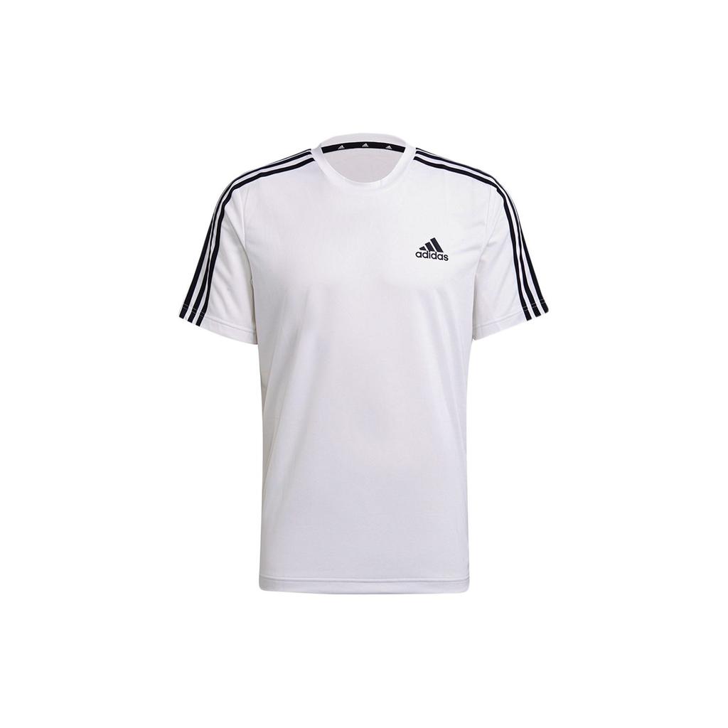 adidas Мужская футболка с втачным рукавом Белая GM2156