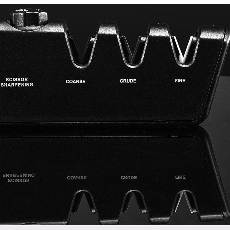 1pcs Multi-functional Adjustable Emery Sharpener Kitchen Blade Quick Sharpening Tool Home Sharpening Scissors Kitchen Knife