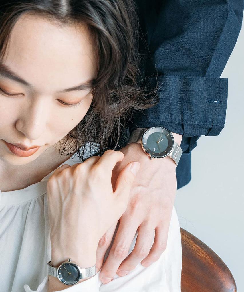 BERING Solar Model Gray x Silver Stainless Steel Mesh Strap Japan Limited Genuine Imported Product 3 Year Internal Warranty Sapphire Glass Scratch