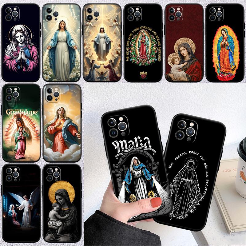 Virgen Maria Phone Case for Samsung Galaxy A11 A12 A13 A15 A52S A53 A55 A56 A70 A71 A72 A73 F06 F16 F56 S10 Plus S10e