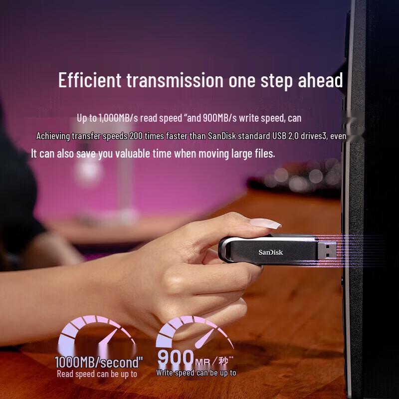 SanDisk CZ820 USB 3.2 Портативный SSD