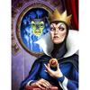 Disney Diamond Painting Classic Illustration of The Evil Queen From Snow White 5D Diamond Painting Art Embroidery Cross Stitch Room Decoration