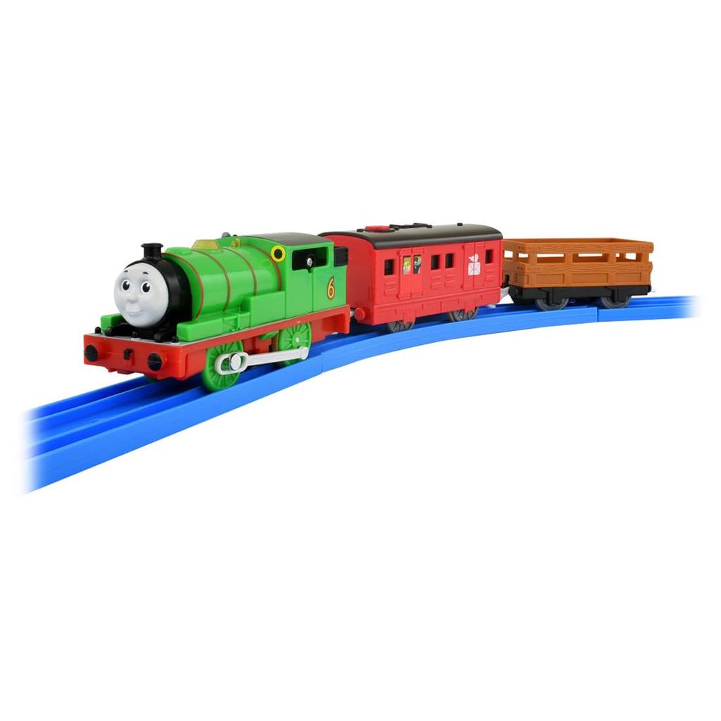 TAKARA TOMY Thomas Talking Percy English Train Train Toy Unisex 3 Years Old and Above Toy Safety Standards Passed ST Mark Certification PLARAIL TAKARA