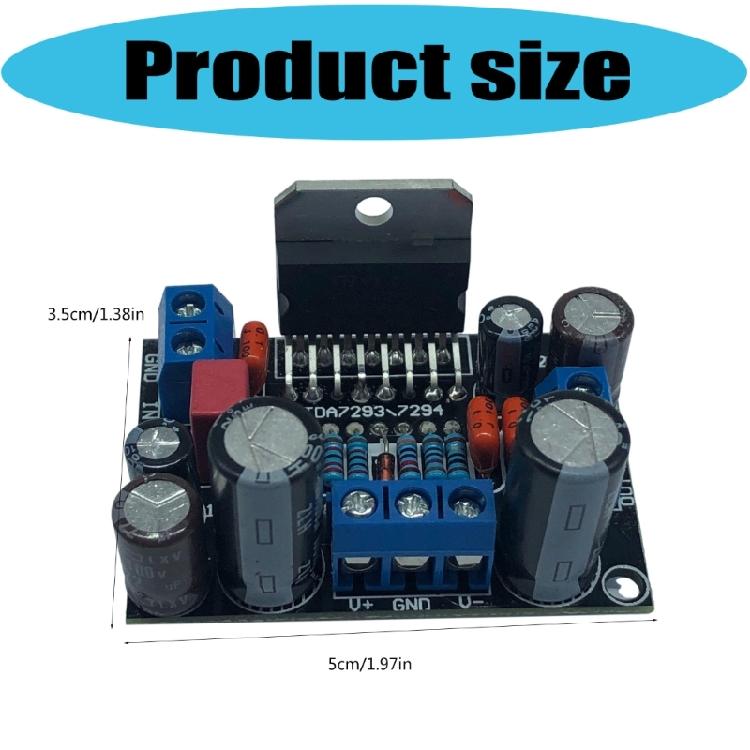12-32V 100W TDA7294 Моно Цифровой Усилитель Звука Бытовой Автомобильный Динамик Сабвуфер Усилитель Мощности Плата Замена