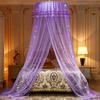 Ruffle Dome Ceiling Mosquito Net Princess Mesh Canopy Dust-proof Bedroom Decor