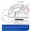 Multi-Function Activity Corner Demonstrator Draw Circle Tool Protractor Ruler  Stationery