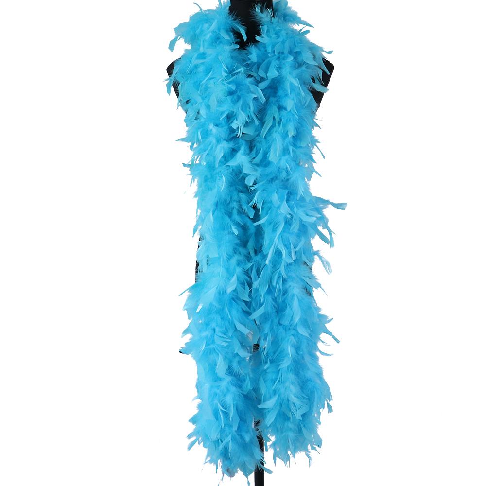 DIY 2 ярда Черный Пушистый Индюшиный Перьевой Боа Шаль/Шарф для Отделки Птичьими Перьями Карнавальная Вечеринка Украшение Елки Поделки 90г