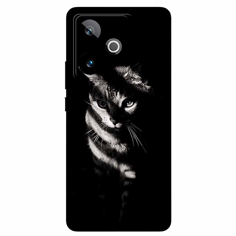 Чехол Для Realme GT 7T / GT7 RMX6688 Мягкий Силикон Мультяшный Для GT 7T 5G 6.8" Телефона Задняя Накладка Для Realme GT7 5G Задняя Крышка Funda