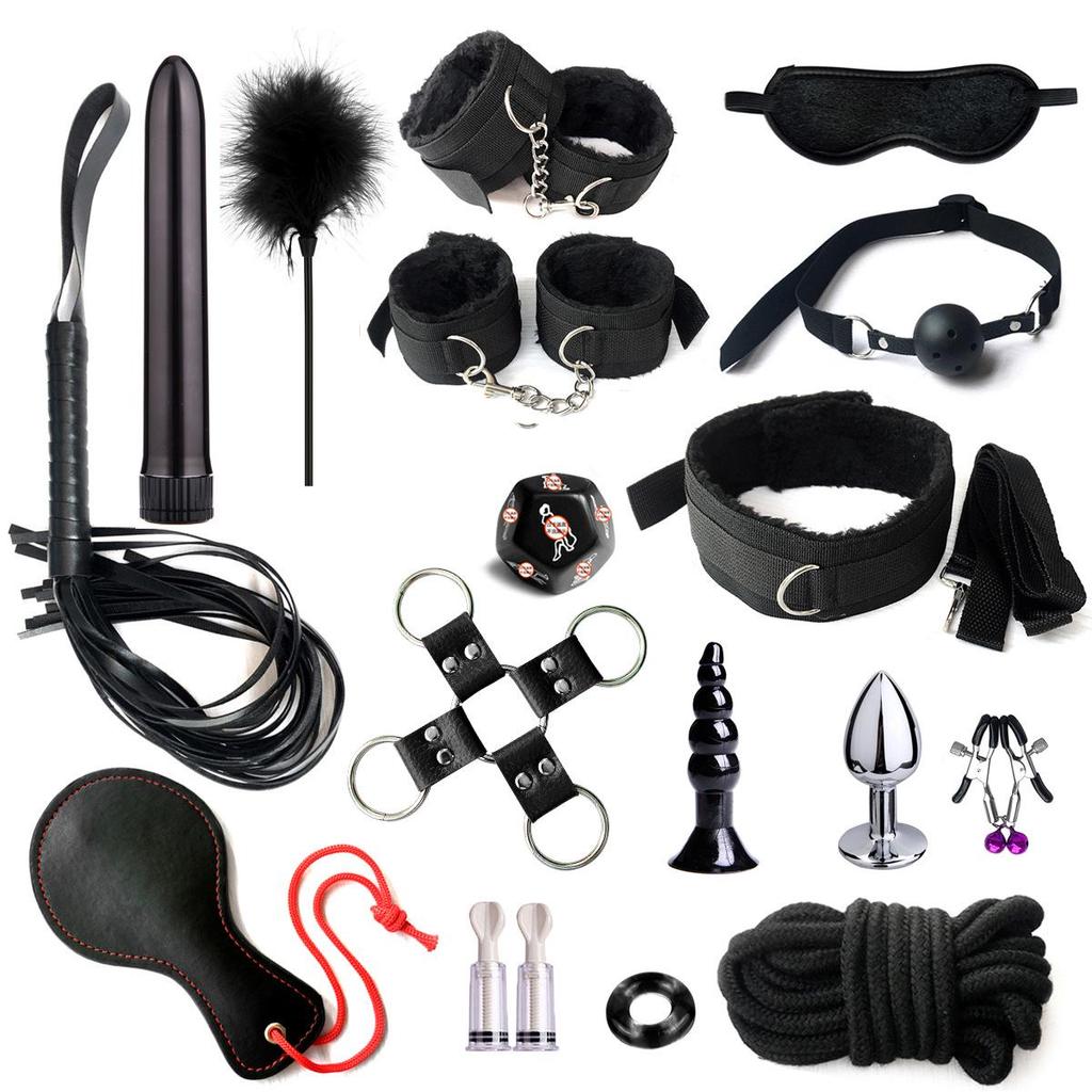 BDSM Accessory Set: Cross-Border Adult Collection with Anal Plug and Sex Toys