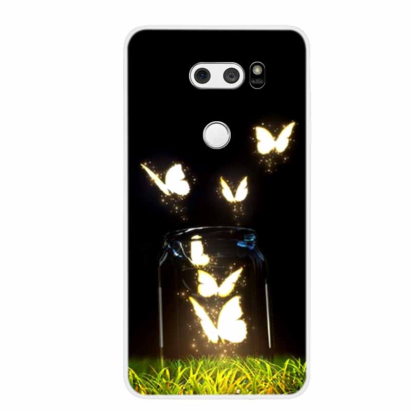 For LG V30 Cases v30 Plus V50s Clear Soft TPU Silicone Phone Cases For LG V50S Thinq / G8X Thinq Back Cover For LGV30 V 30 V 50S