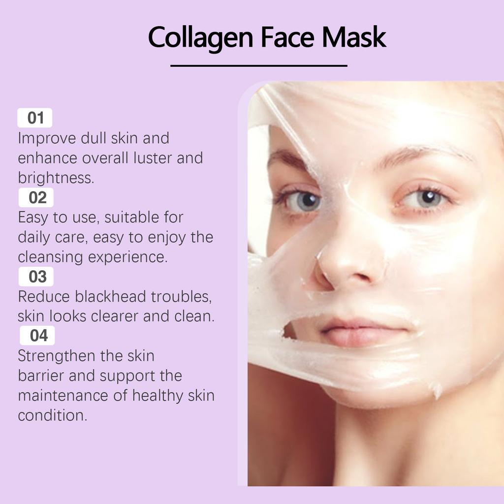 Увлажняющая отшелушивающая маска с коллагеном мягко удаляет кутикулы, глубоко увлажняет, подтягивает кожу, устраняет шероховатость.