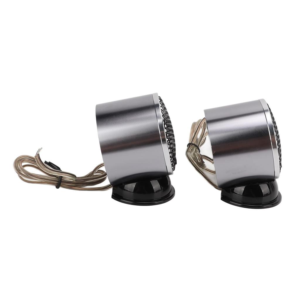 Автомобильная аудиосистема Стерео звук Чистое воспроизведение средних и высоких частот 360-градусный объемный звук 2,5-дюймовый среднечастотный динамик с кроссовером для высоких частот