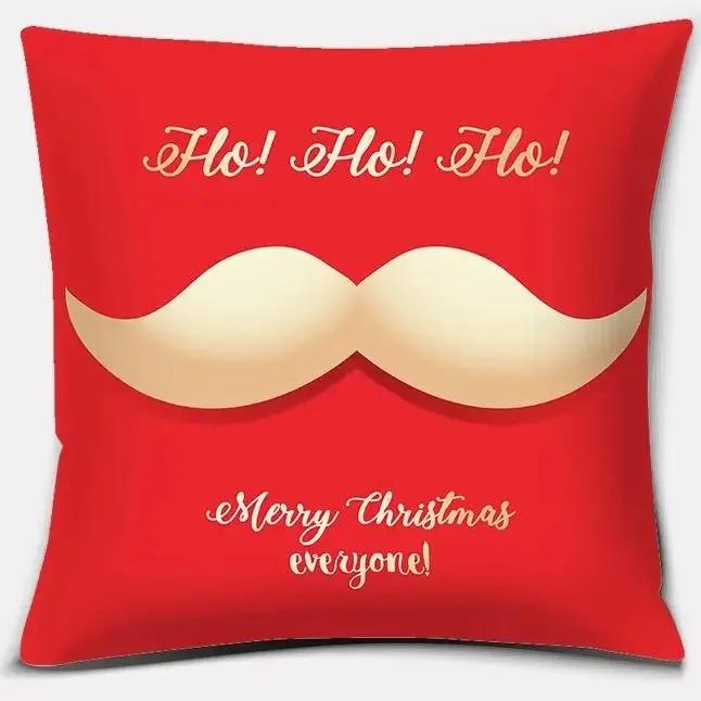 Christmas Themed Pillowcases Car Accessories Office Santa Claus Living Room Sofa Home Decoration Pillowcases