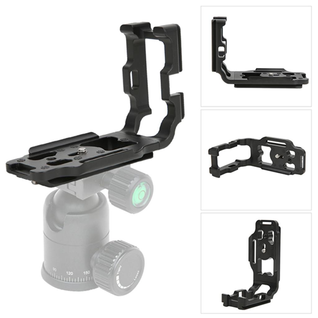 Aluminium Alloy L Shape Quick Release Plate Accessory for Canon 5D2 SLR Camera