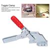 Galvanized iron Welding Fixture Clamp Silver Quick Release Toggle Clamp Toggle Clamp  Metalworking
