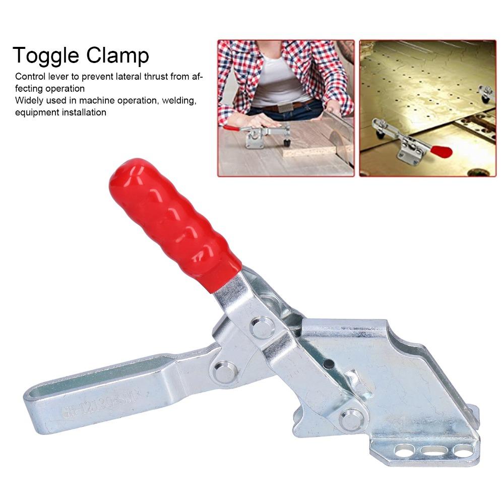 Galvanized iron Welding Fixture Clamp Silver Quick Release Toggle Clamp Toggle Clamp Metalworking