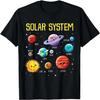 Футболка Солнечная система Красочные Космические Планеты Образовательная Детская Футболка