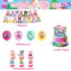 30pcs Peppa Pig Birthday Party Supplies Include Banner Cake Topper Balloon