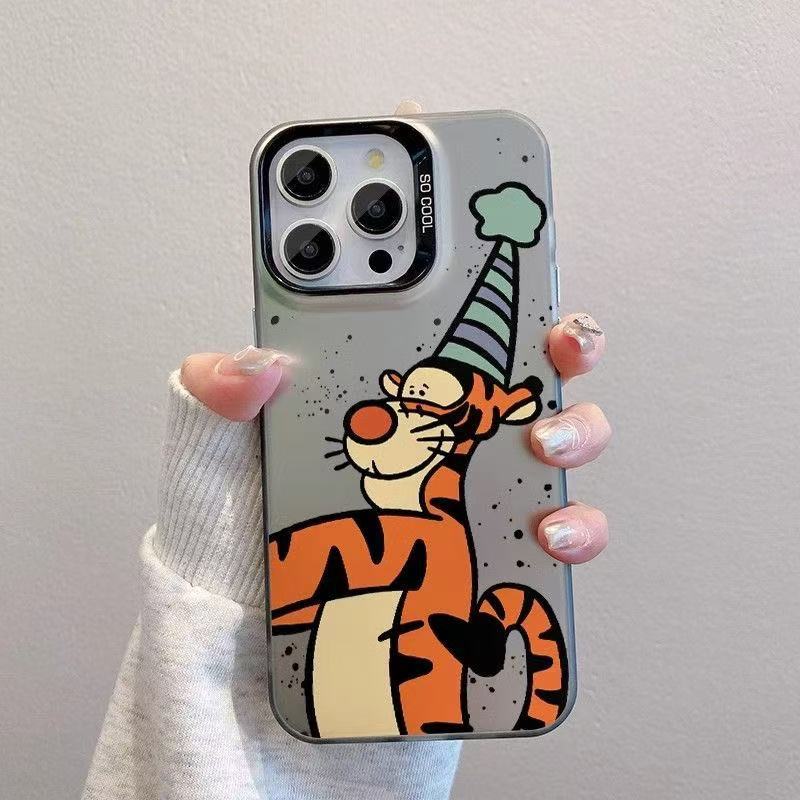 Новый Тигра подходит для чехла для мобильного телефона iphone17 Apple 15promax/14 противоударного 13pro12 Европа, Америка и 16.