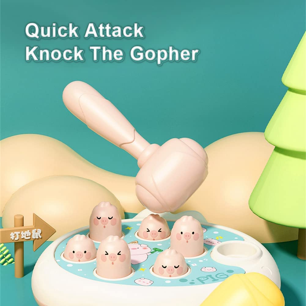 Детская игрушка-удар молотком для малышей, игра с молотком, детские игрушки, развивающая игрушка для раннего развития для мальчиков и девочек от 1 до 2, 3, 4 лет