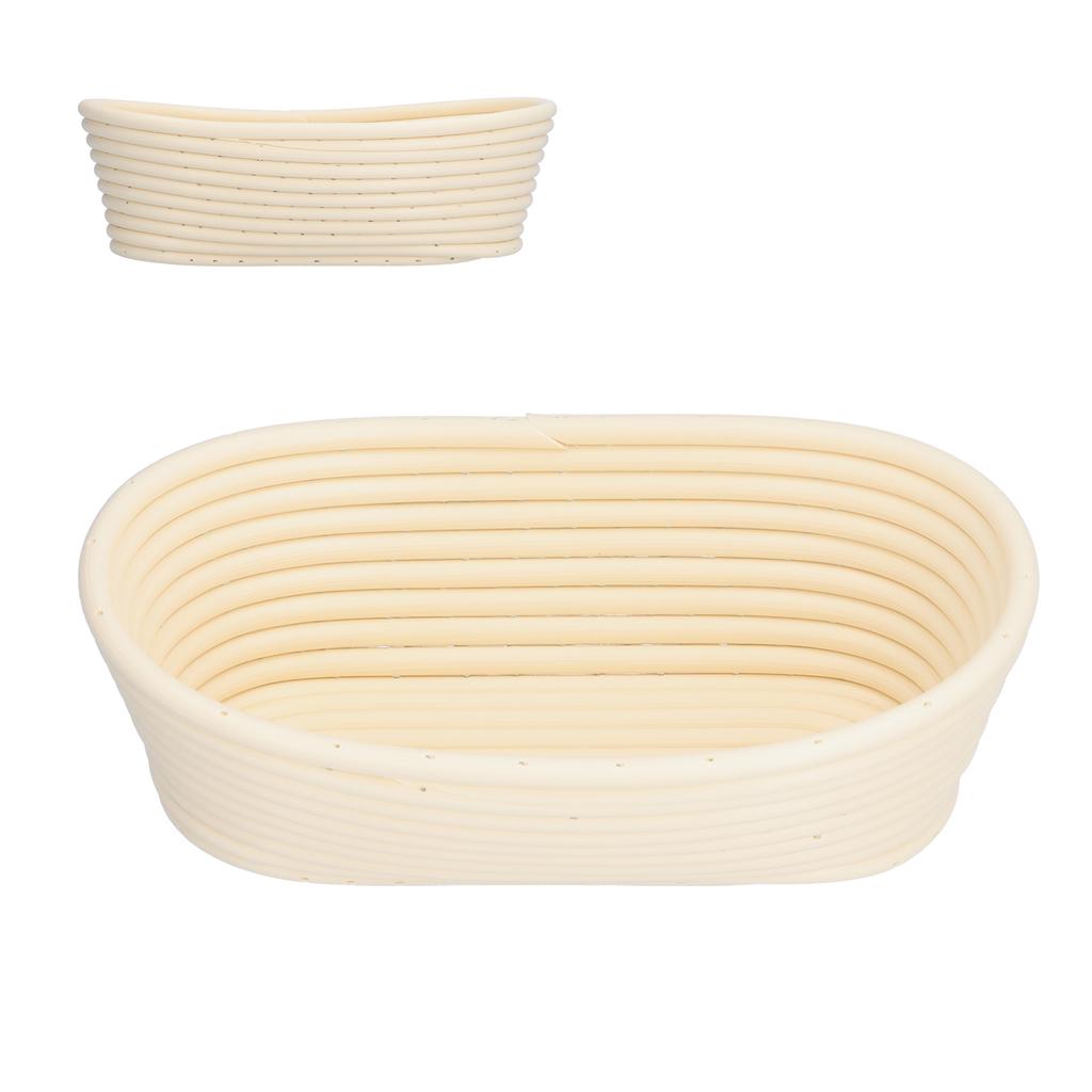 Моющаяся корзина для брожения хлеба инновационная форма для выпечки для кухни домашняя пекарня бежевый овальный