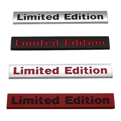 Наклейка на автомобиль 3D Metal Limited Edition Badge Универсальная наклейка на автомобиль Наклейка Клейкие значки Наклейки Модная наклейка Автомобильный стиль