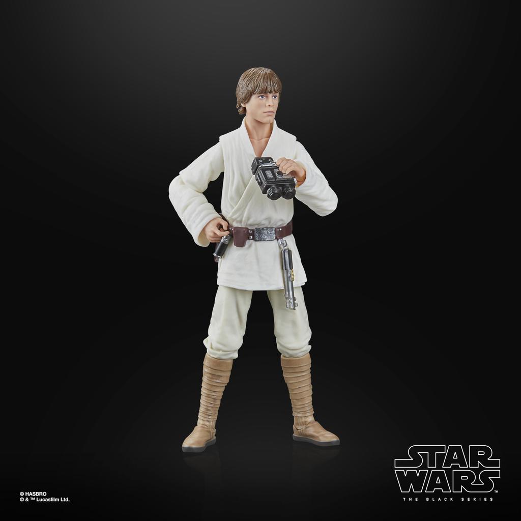 Hasbro Star Wars STAR WARS Black Series Люк Скайуокер, Звездные войны: Коллекция New Hope 15 см Фигурка G1551 Подлинный продукт