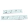 Fit For Outlander Original ABS Chrome Car 3D Letters Hood Emblem Logo Badge Car Stickers Styling Car Decal Accessories