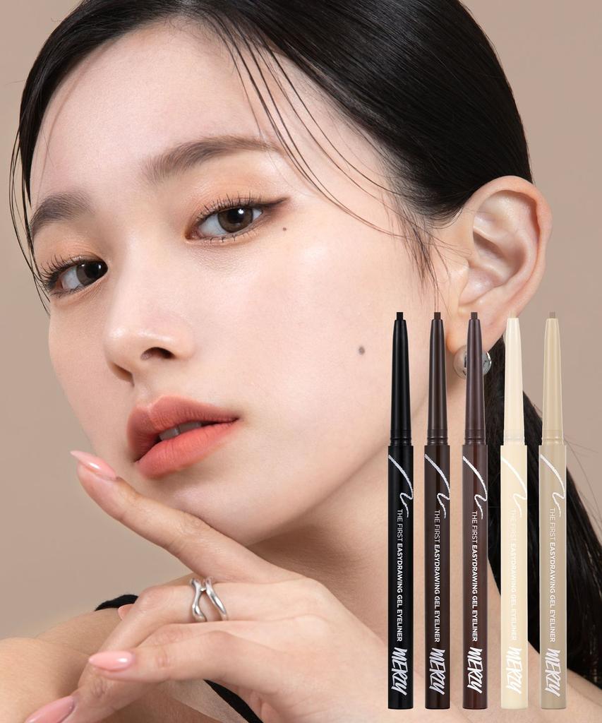[Set] Easy Drawing Gel Eyeliner 5 Types (2 Pieces)
