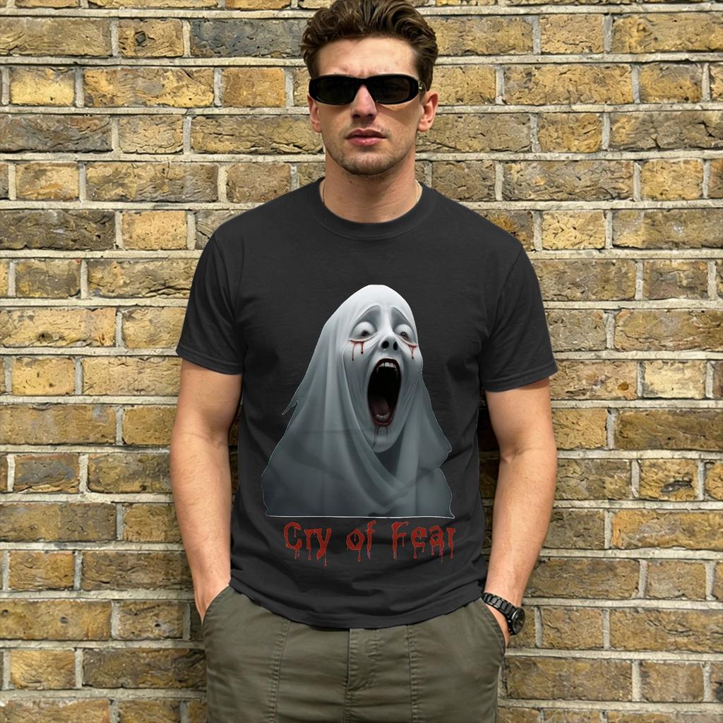 Хлопковая футболка Cry Of Fear для мужчин Пляжная уличная одежда Футболки Удобная Хип-хоп футболка Большой размер Одежда с принтом