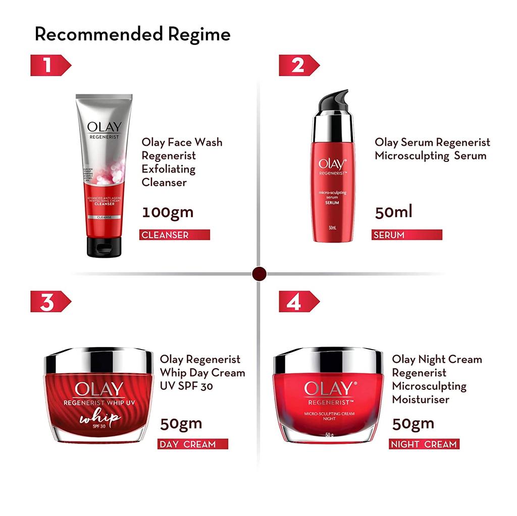 Olay Дневной крем Regenerist Микроскульптурирующий SPF 30, 50 г