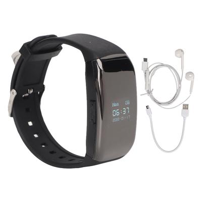 Цифровой диктофон Часы HD Шумоподавление Голосовой Активируемый Диктофон Браслет для Интервью