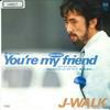 7-дюймовая пластинка J-WALK - Your My Friend / Once In My Life 7BAS2PROMO BOURBON 1985 Япония Японская поп/рок Б/У