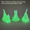 Glow-in-the-Dark Cat Figurines - Unique Plastic Decor for Office & Home, Best for Christmas, Perfect for Thanksgiving Home Decor
