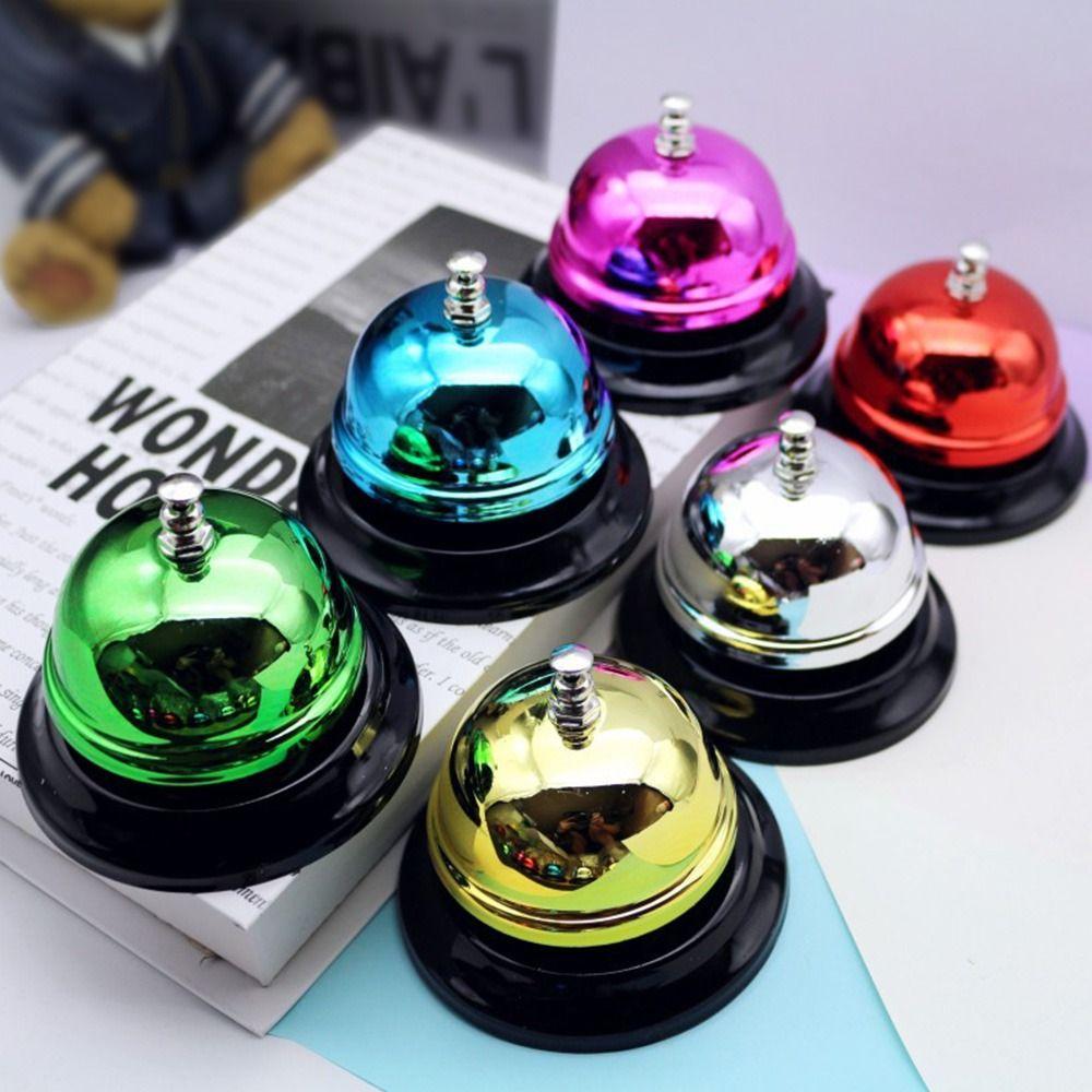Multi-color Party Supplies Call Bell Desk Festival Bells Dining Bell Table Counter Reception