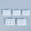 1Pc Rectangle Silicone Mould Square Bead Ball 6 Holes Diy Epoxy Jewelry Pendant Mold