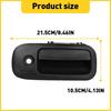 Right Side Door Exterior Handle For Chevy Express 1500 2500 3500 Van 1996-2009