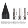 4pcs Heavy Duty Detachable Log Splitter Bit Hex Shank Firewood Drill Bit  Family Heating