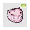 Торт «Розовое сердце» Jibbitz 10011625
