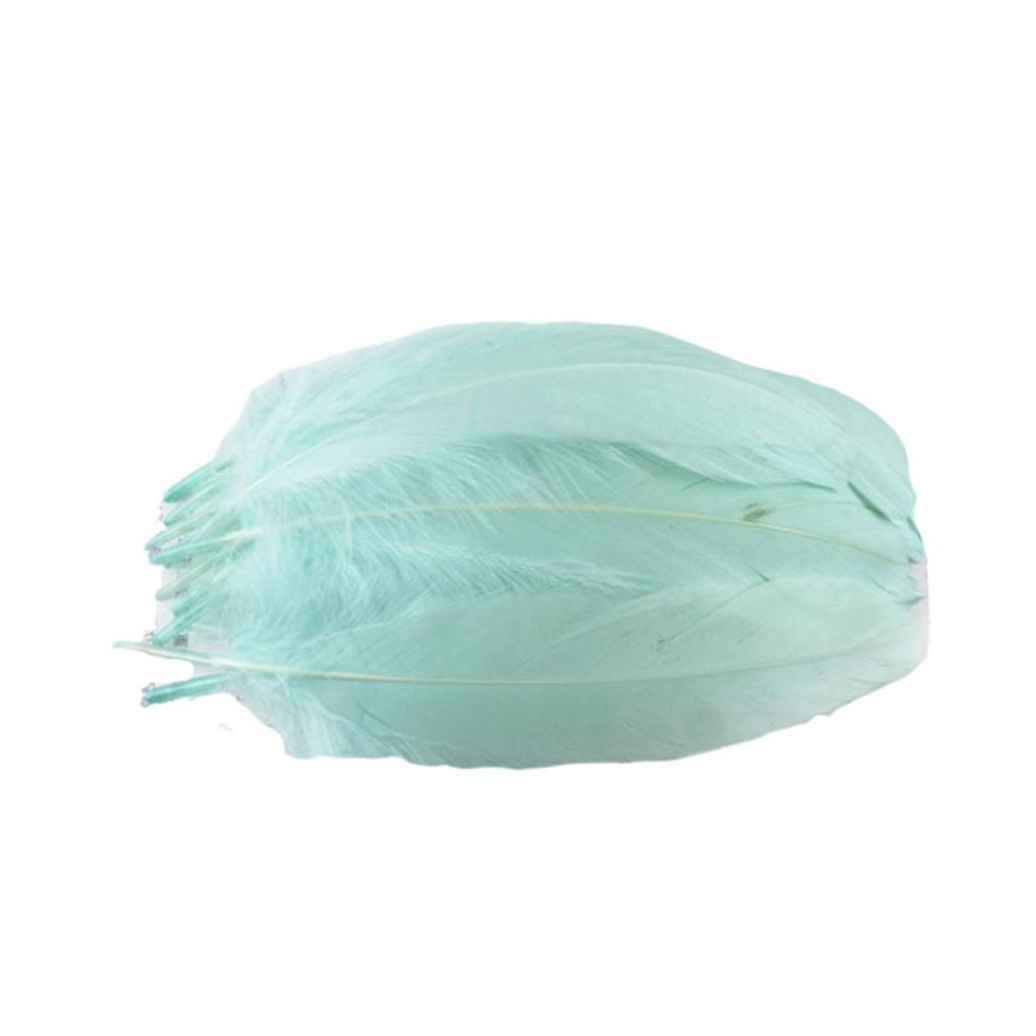 100 шт., натуральные гусиные перья, плюмы, белые перья для свадебной вечеринки, рождественские поделки, сделай сам, украшения, аксессуары для изготовления ювелирных изделий