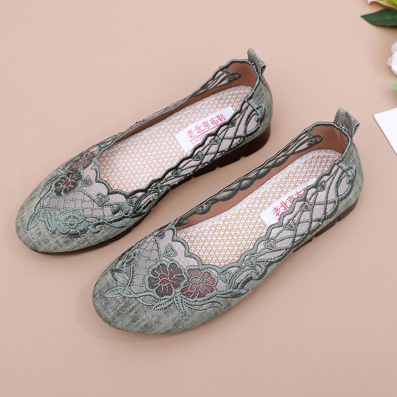 Летние сетчатые дышащие свободные плоские туфли для женщин 2024 года, новые кроссовки для женщин на платформе для ходьбы, повседневная обувь для мам, Chaussure Femme